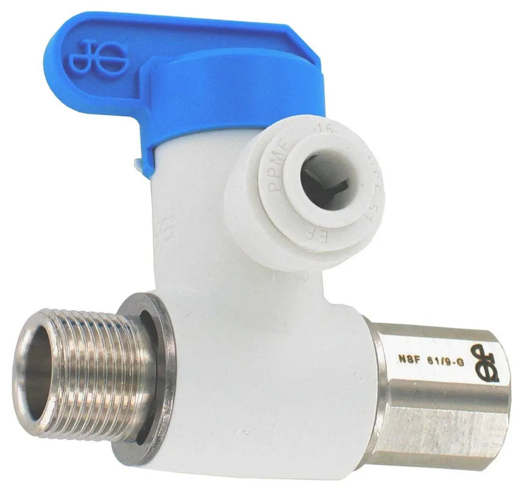 John Guest angle stop valve
