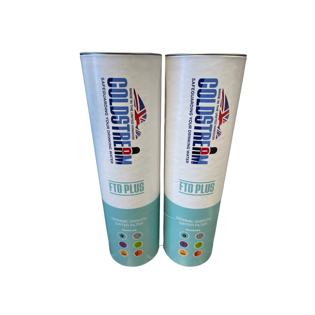 Coldstream FTO Plus ceramic 8" Gravity water filter