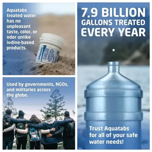 Aquatabs 397mg Tablets x100