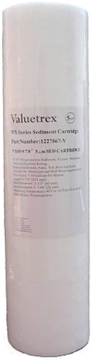 Valuetrex Sediment Cartridge 5 Micron 2510
