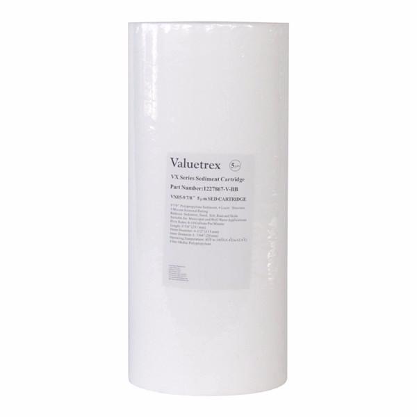 Valuetrex Sediment Cartridge 5 Micron 4 1/2" x 10"