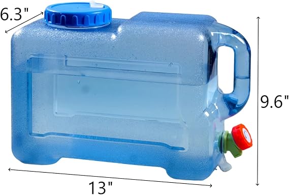 Refrigerator Water Bottle with Spigot
