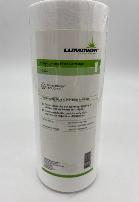 Luminor Dual Gradient Polypropylene Sediment Cartridge LC 10S