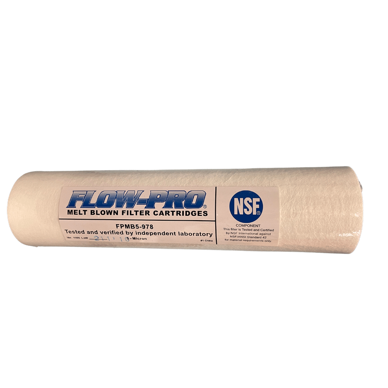 Flow-Pro Standard Sediment Filter FPMB5-978, 2.5" x 10", 5 Micron