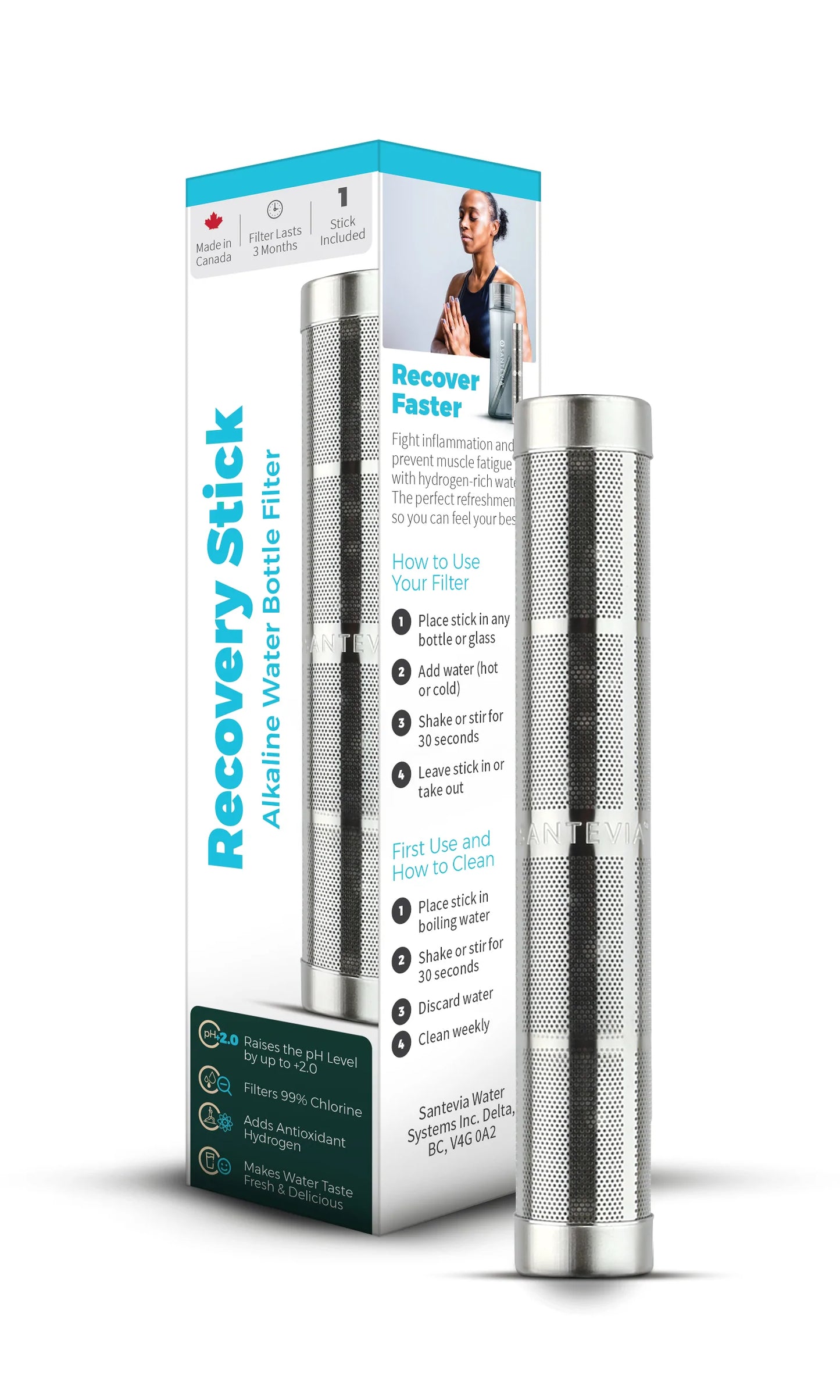 Santevia Alkaline Water Bottle Filter