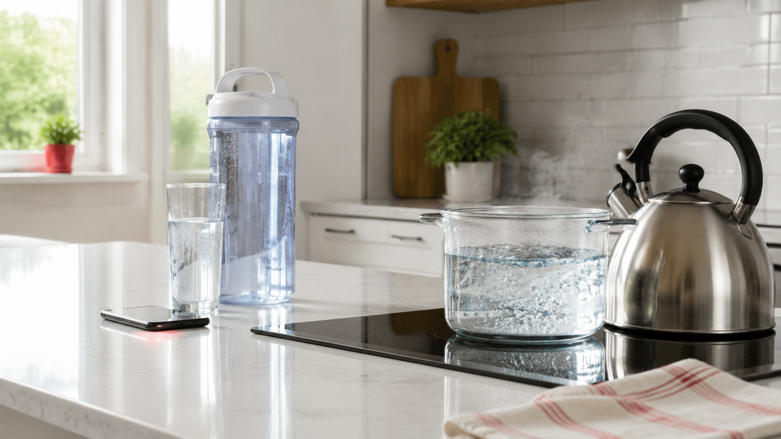 Boil-Water Advisory at Home: What to Do, What Your Filter Can't Do, and How to Reset Safely