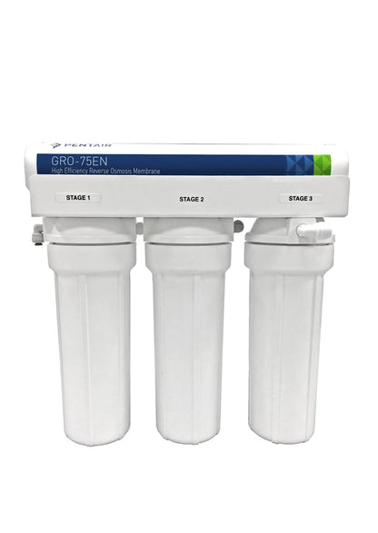Pentair Reverse Osmosis System - THE WATER SAVER - with High Performance (1:1) Membrane