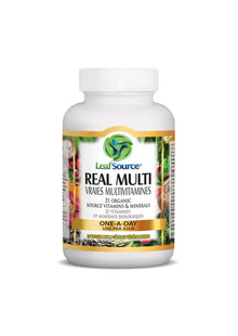 Leaf Source Real Multi 60 cap - 21 Organic Source Vitamins and Minerals