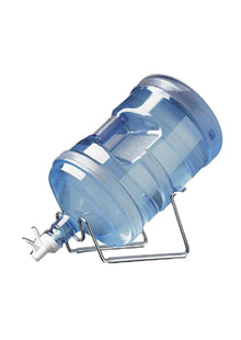 Chrome Cradle with Dispenser Tap