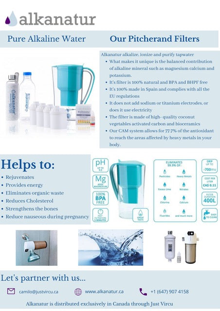 Alkanatur Water Pitcher
