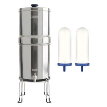 ARMOUR Stainless Steel Gravity Water Filter System - Full Kit with Stand