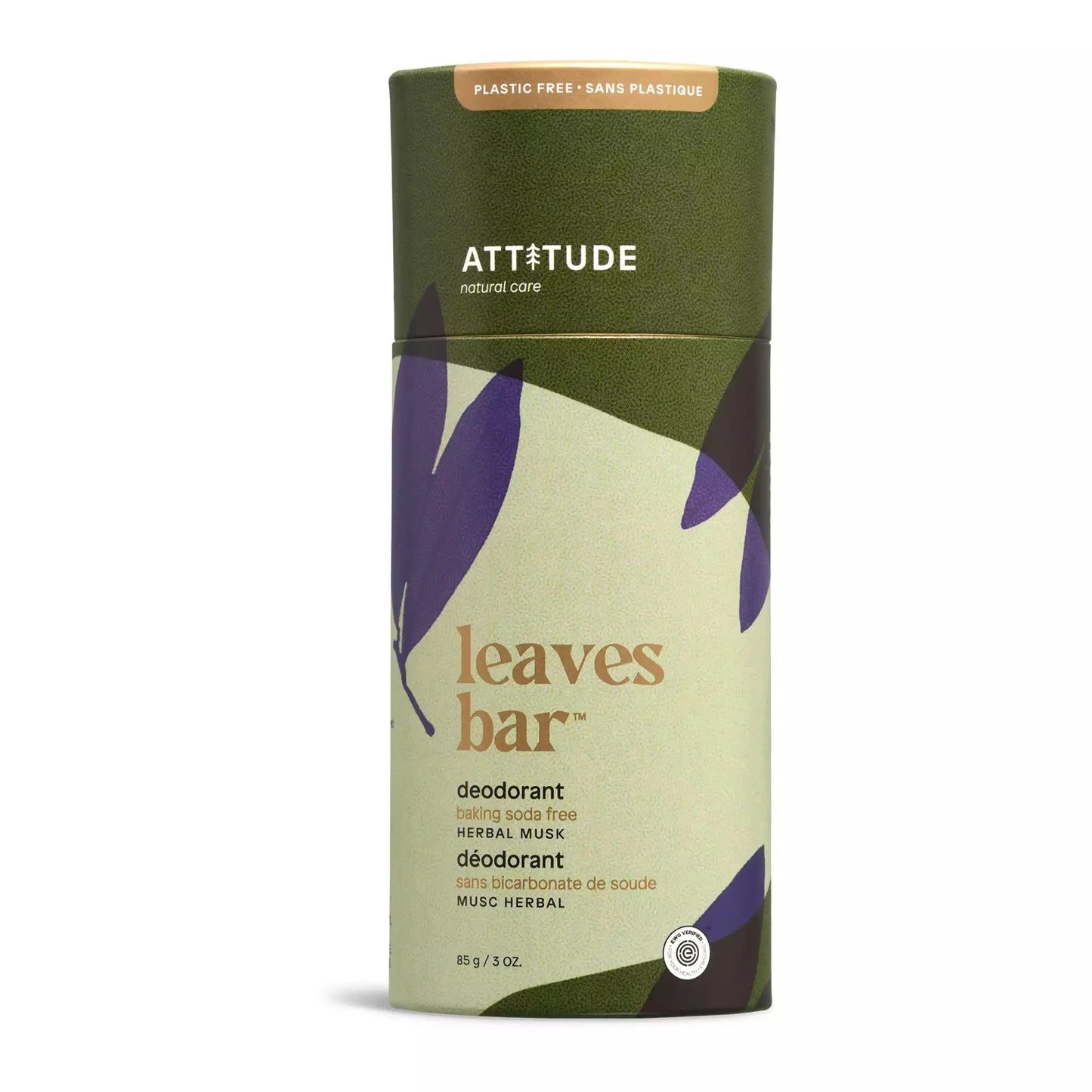 ATTITUDE-DEODORANT - HERBAL MUSK 85G