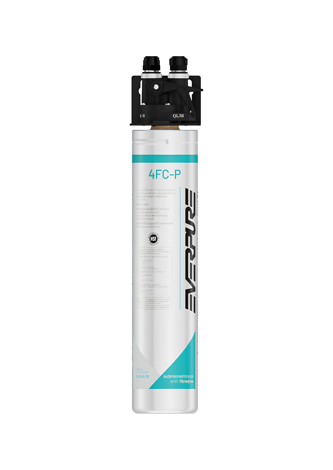 Pentair Everpure 4FC-P Filtration System for PFOS/PFOA Reduction - COMPLETE SYSTEM with Head