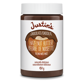 JUSTIN'S® CHOCOLATE HAZELNUT AND ALMOND BUTTER