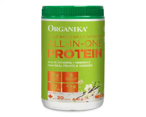 Organika All-In-One Protein - Vanilla (640g)