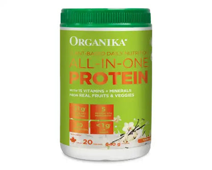 Organika All-In-One Protein - Vanilla (640g)