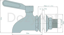 Standard Stainless Steel Spigot