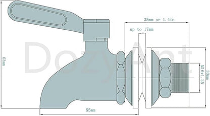 Standard Stainless Steel Spigot