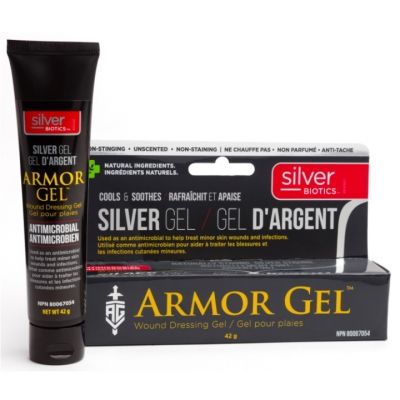 Silver Biotics Antimicrobial Armor Gel - Wound Dressing