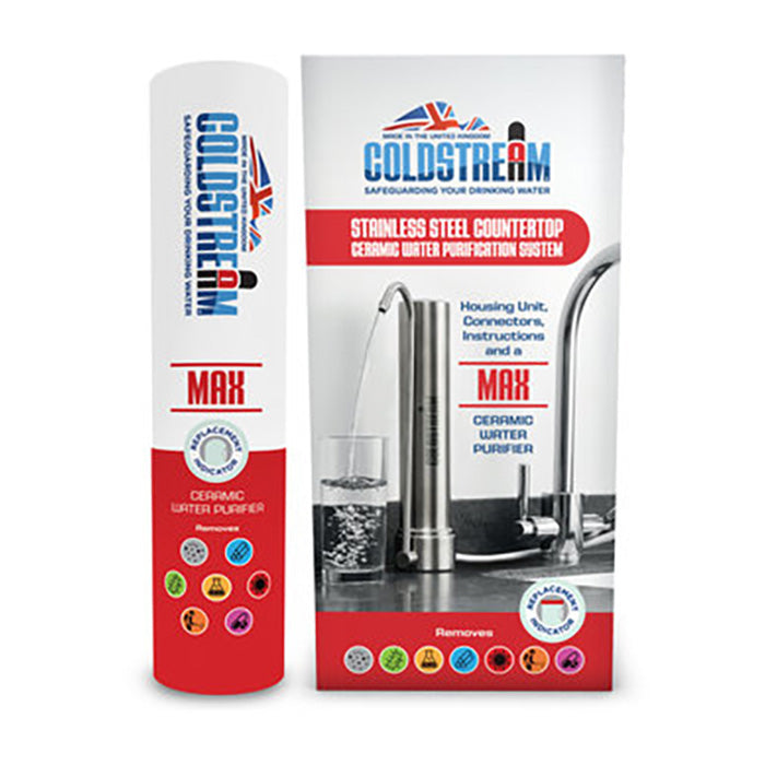 Coldstream Heavy Duty Stainless Steel Countertop Filtration System