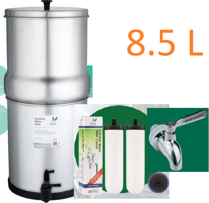 8.5 Litre(2.25 Gallon) British Berkefeld® Doulton Water Filter System - Options Available