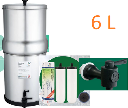6 Litre(1.5 Gallon) British Berkefeld® Doulton Water Filter System - Options Available