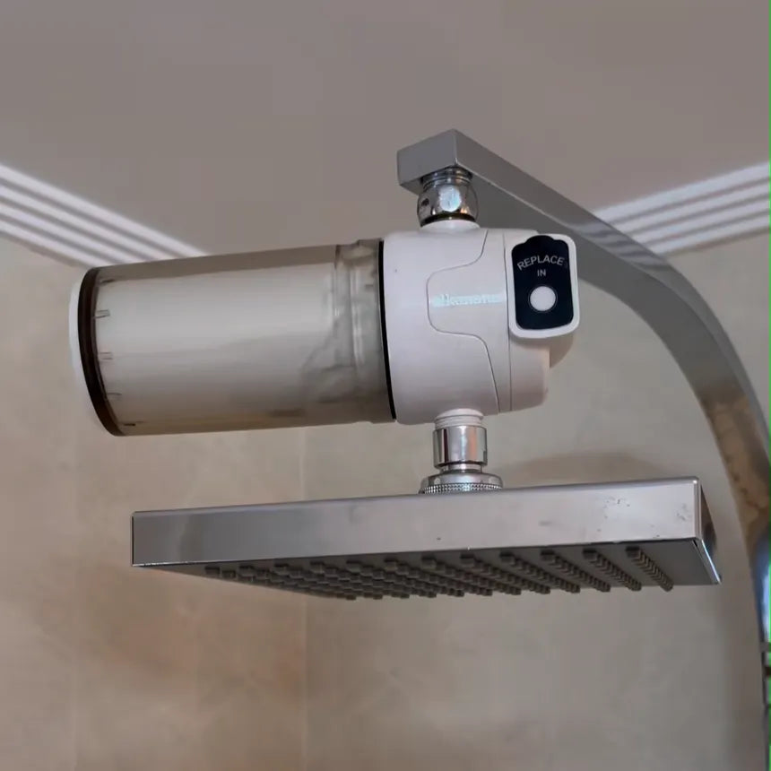 Alkanatur Shower Filter with Replaceable Filter System