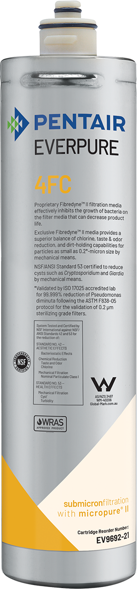 Pentair Everpure 4FC-P Filter Cartridge for PFOS/PFOA Reduction - CARTRIDGE ONLY