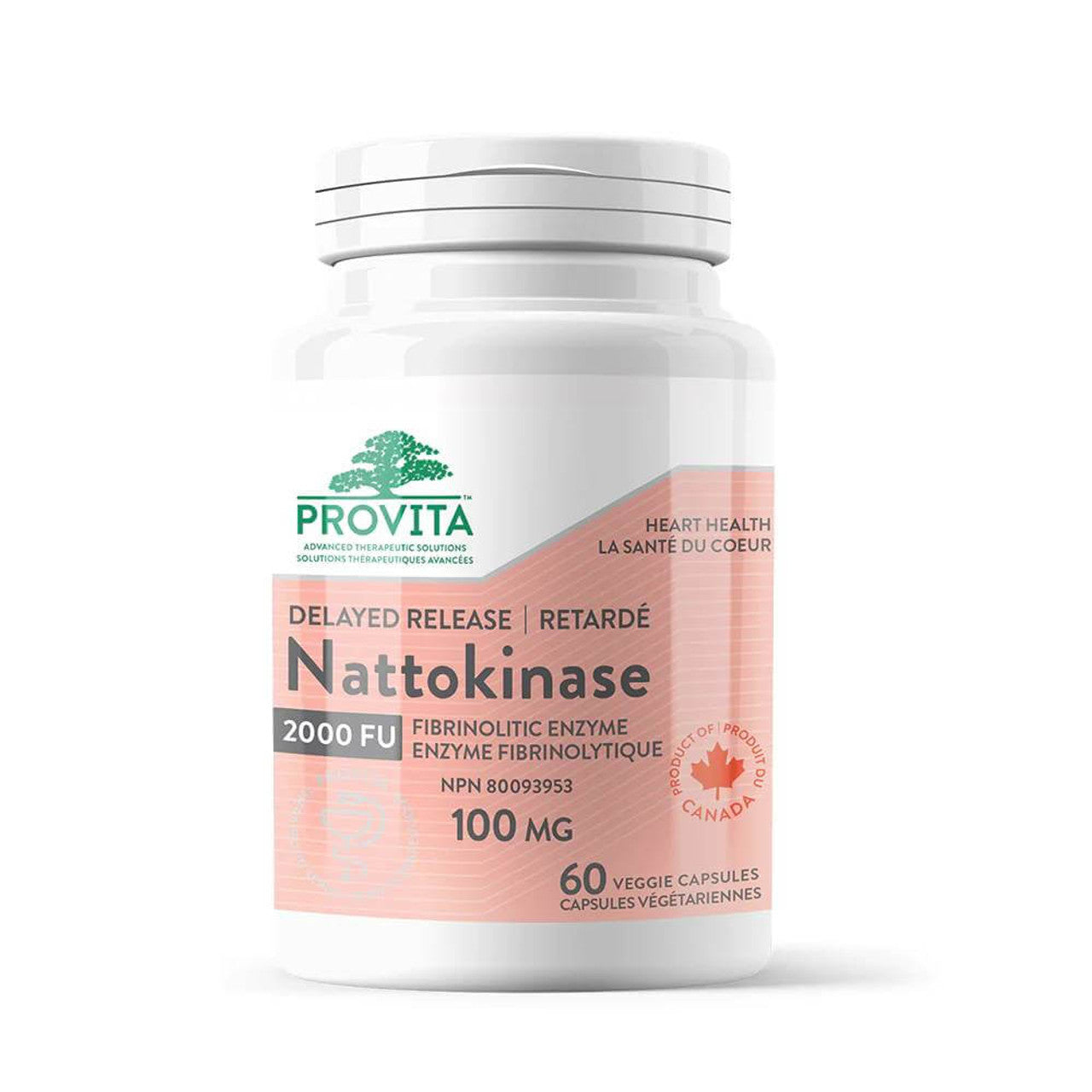 Provita Nutr Nattokinase 2000 FU 60 DR vcaps