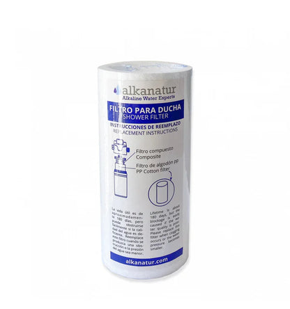 Alkanatur Replacement Pre-Filter for Shower Filter 2.0 (Pack of 3)