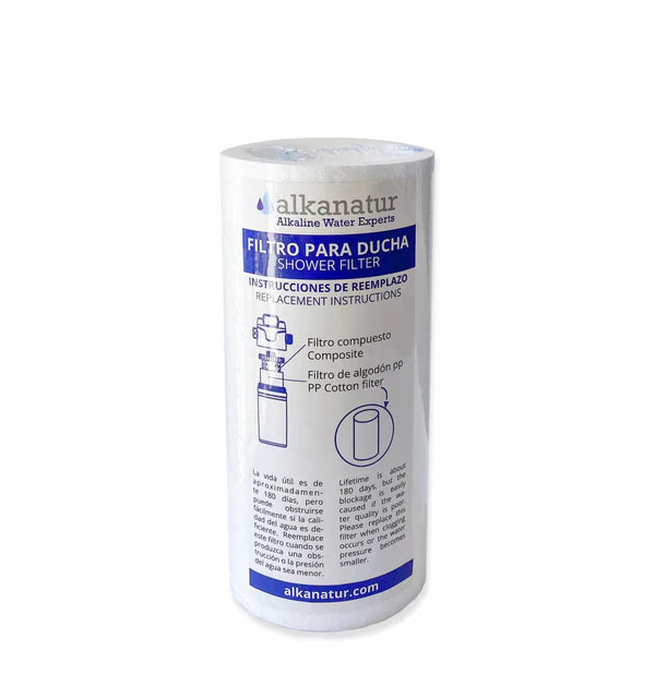 Alkanatur Replacement Pre-Filter for Shower Filter 2.0 (Pack of 3)