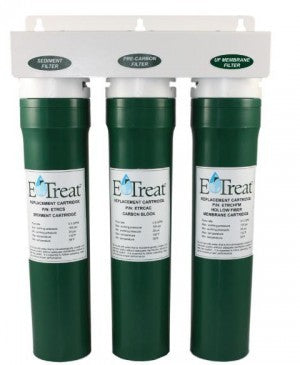 Watts E-Treat Ultrafiltration Drinking Water System - Quick Twist Triple Cartridge
