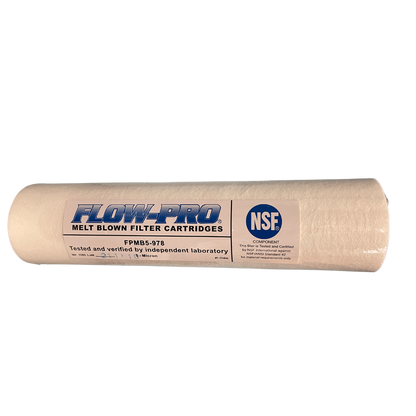 Flow-Pro Standard Sediment Filter FPMB5-978, 2.5" x 10", 5 Micron