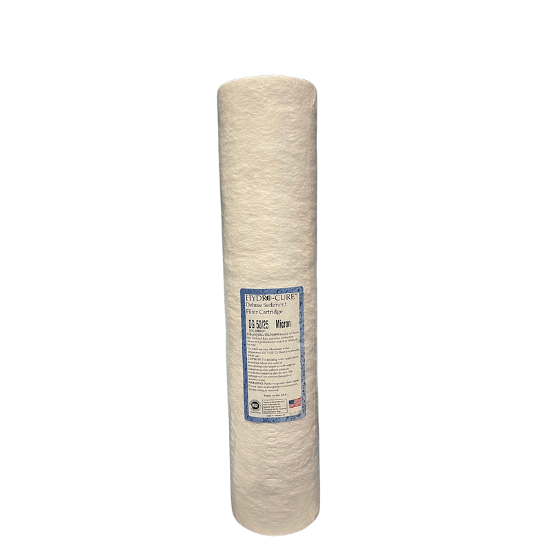 Hydro-Cure Dual Gradient Sediment Filter 50/25 4.5" x 20"