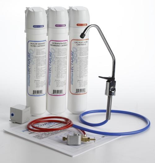 Vectapure 360V Ultrafiltration Replacement Filters - Sediment and Carbon Block