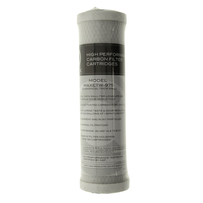 Watts C MAX High Performance Carbon Block Replacement Filter